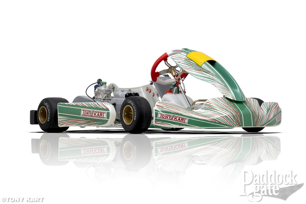 安い通販#KQH12 OTK TONY KART トニー カート Racer 401 純正 サイド カウル バンパーセット 左右一式 純正 ステッカー 付 2016 モデル パーツ