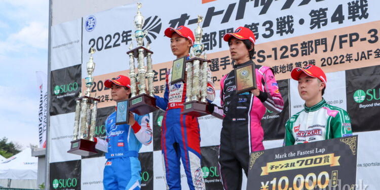 【リザルト】2022全日本カート選手権 東地域 第3戦 スポーツランドSUGO