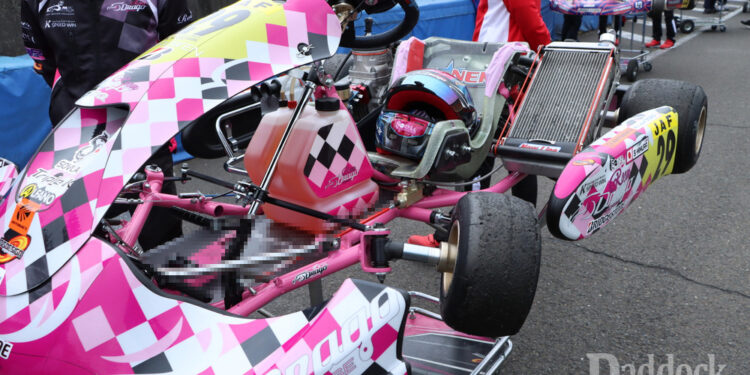 フロント周りの剛性を素早くコントロール:Rosa Drago Corse【2022全日本カート】