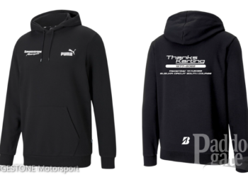 12月11日の鈴鹿選手権にエントリーするとPUMA製BRIDGESTONEロゴ入りパーカーをプレゼント