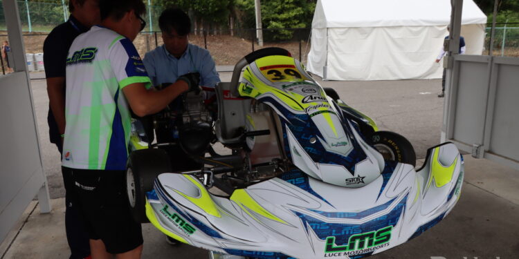 澤田龍征のGPR Junior Rd.1優勝マシン / LUCE MOTOR SPORTS