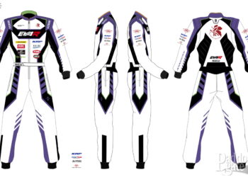 NEXT CUP 2024 for FS-125のスーツカラーが公開　エヴァ初号機をモチーフにしたエヴァンゲリオンレーシングカラー