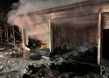 フェスティカサーキット瑞浪で火災発生　喫煙所外で吸ったタバコの不始末によりガレージと約20台のカートが焼失