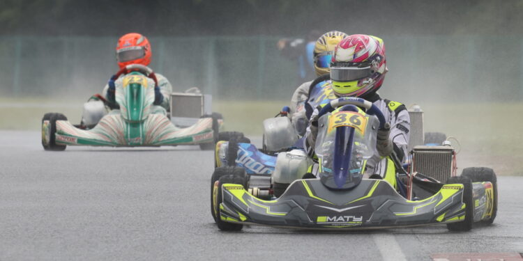 18ポジションアップを達成した酒井涼の鈴鹿サーキット南コース雨ライン