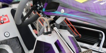 HIROTEX RACINGのスラストベアリング付きステアリングシャフトストッパー【全日本カート選手権】