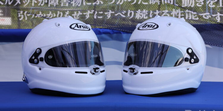 ARAIの新型ヘルメットGPV-RとSKV-Rが発表 センターロックと安全性のさらなる向上を実現し、SKV-Rが73,700円